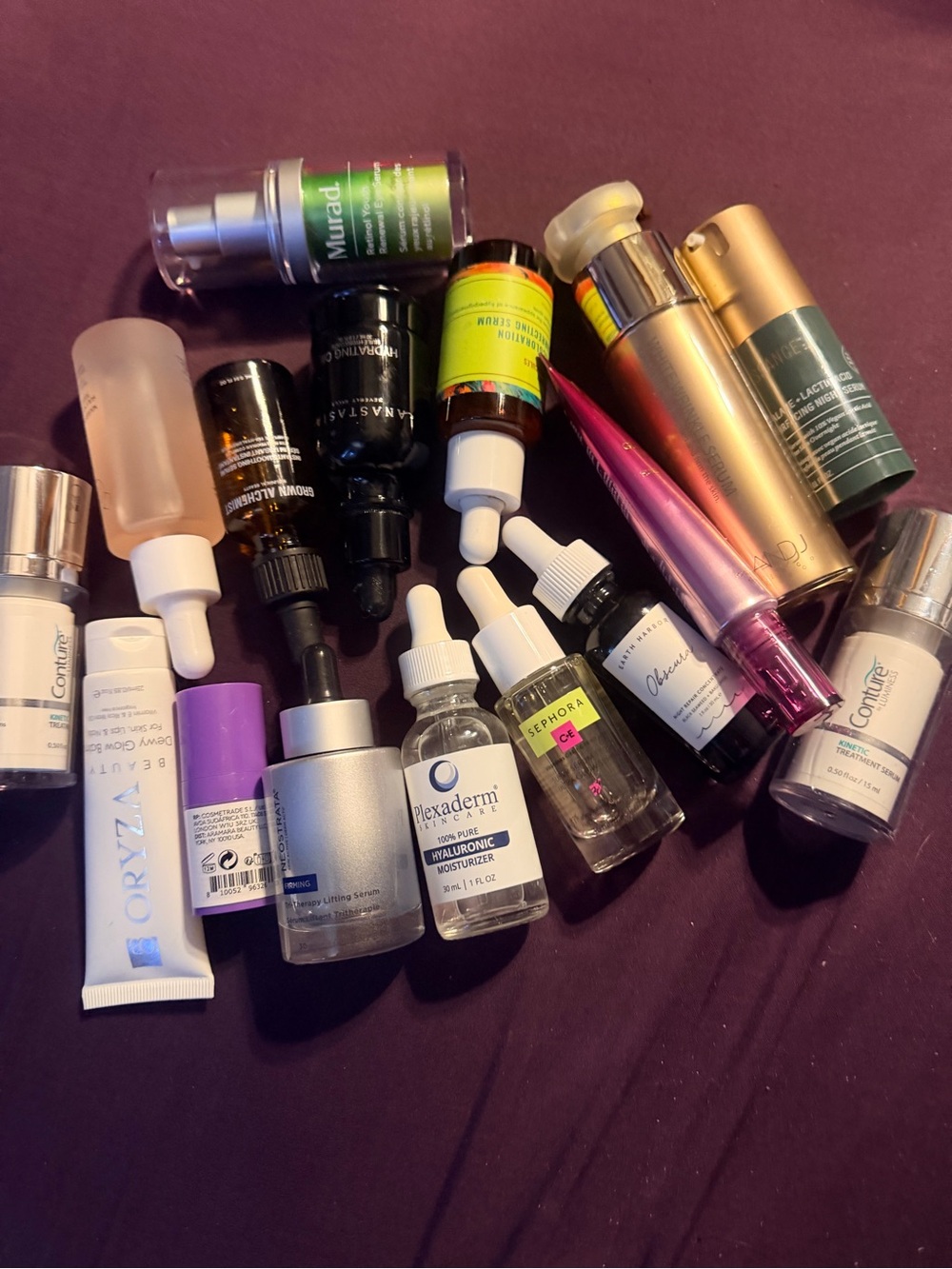 Unused Assorted Face Serums